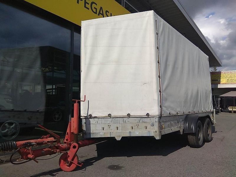 Poppe PKW- Tieflader Plane u. Spriegel 2,5t