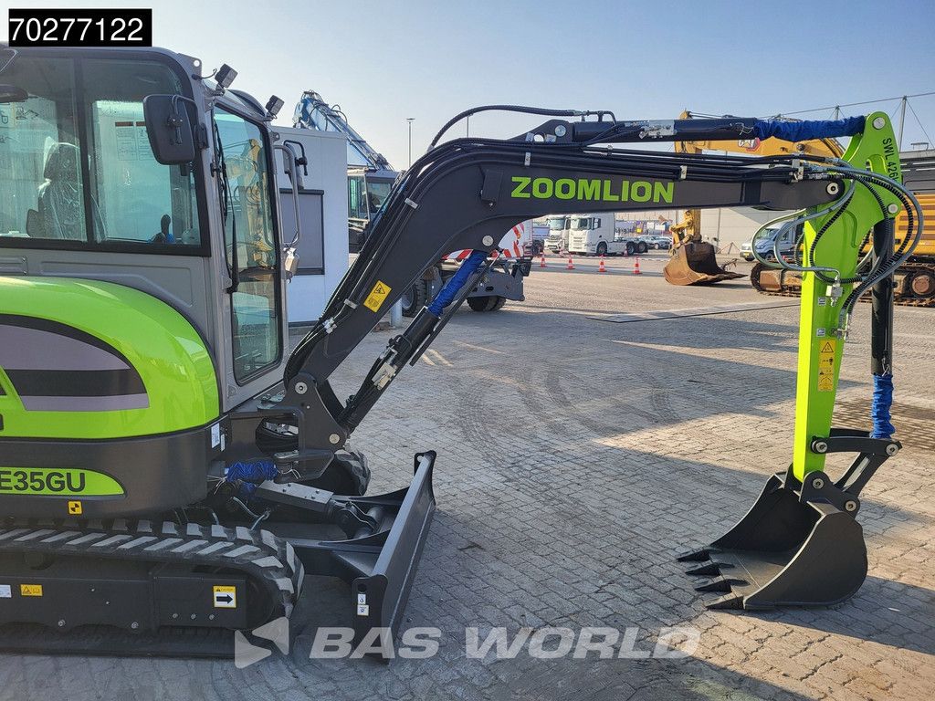 Zoomlion ZE35 GU FACTORY WARRANTY – A/C - CE CERTIFIED