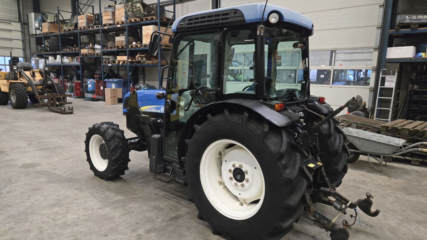 2014 New Holland T4050F Supersteer 4570 uur, Super kruipgang
