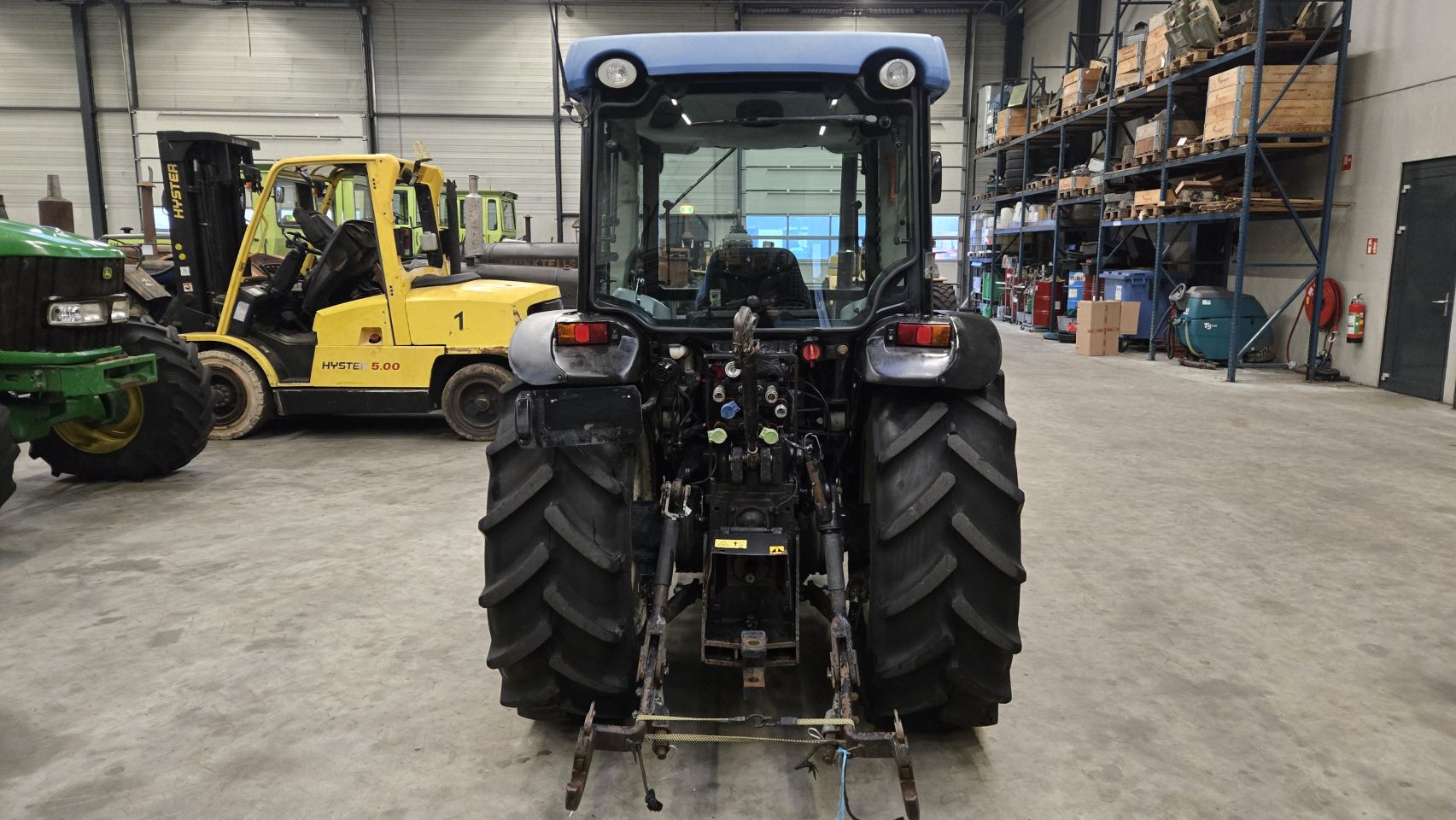2014 New Holland T4050F Supersteer 4570 uur, Super kruipgang