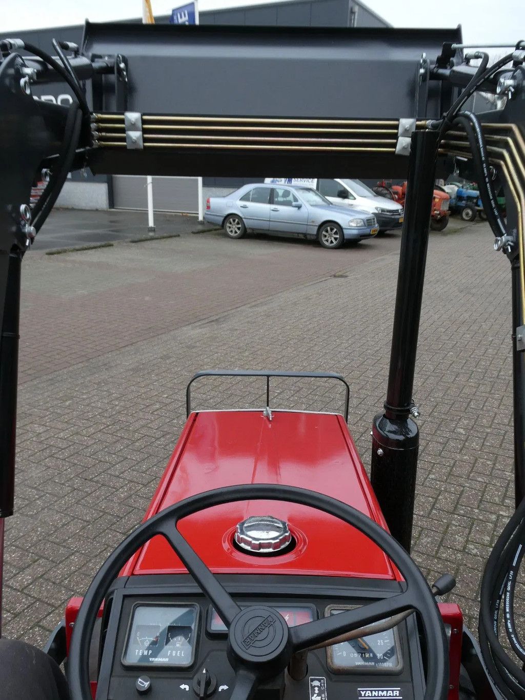 Yanmar F16D 4wd / 0571 Draaiuren / Voorlader