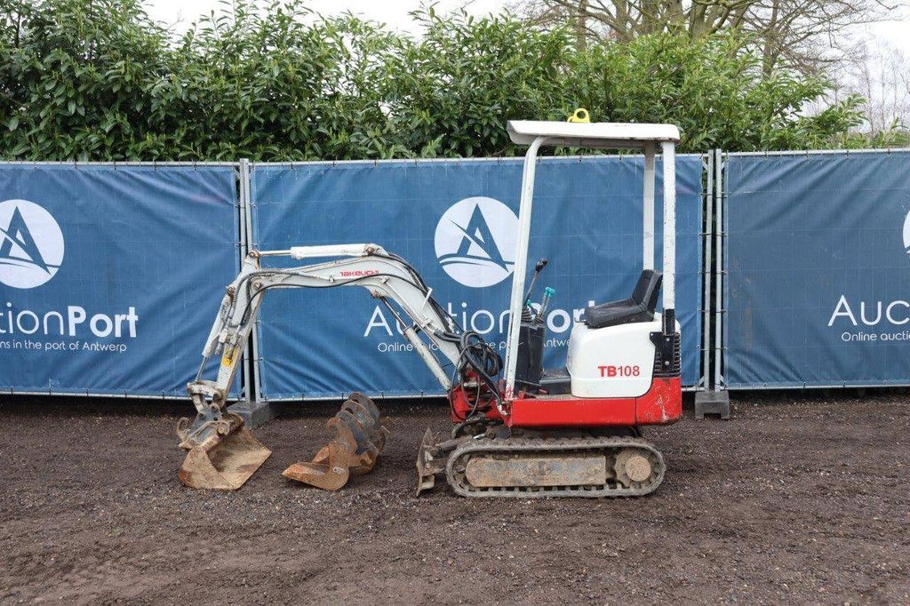 Minibagger Takeuchi TB108 Diesel