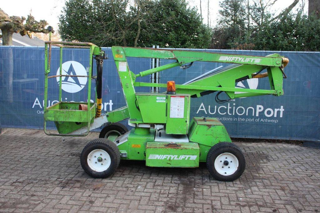Niftylift HR12 NDE Elektro+Diesel 12,2 m Gelenkteleskoparbeitsbühne 1997