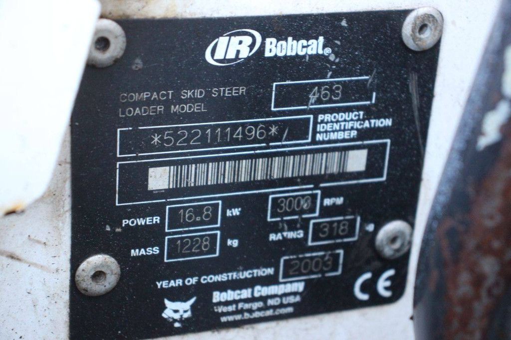 Schranklader Bobcat 463 Diesel 16.8kW 2003