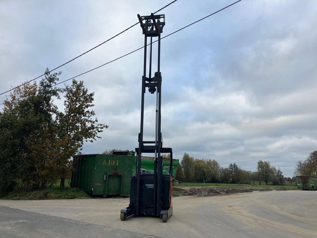 Fenwick-Linde R14-01 Electric Reach Truck 1400kg 2014