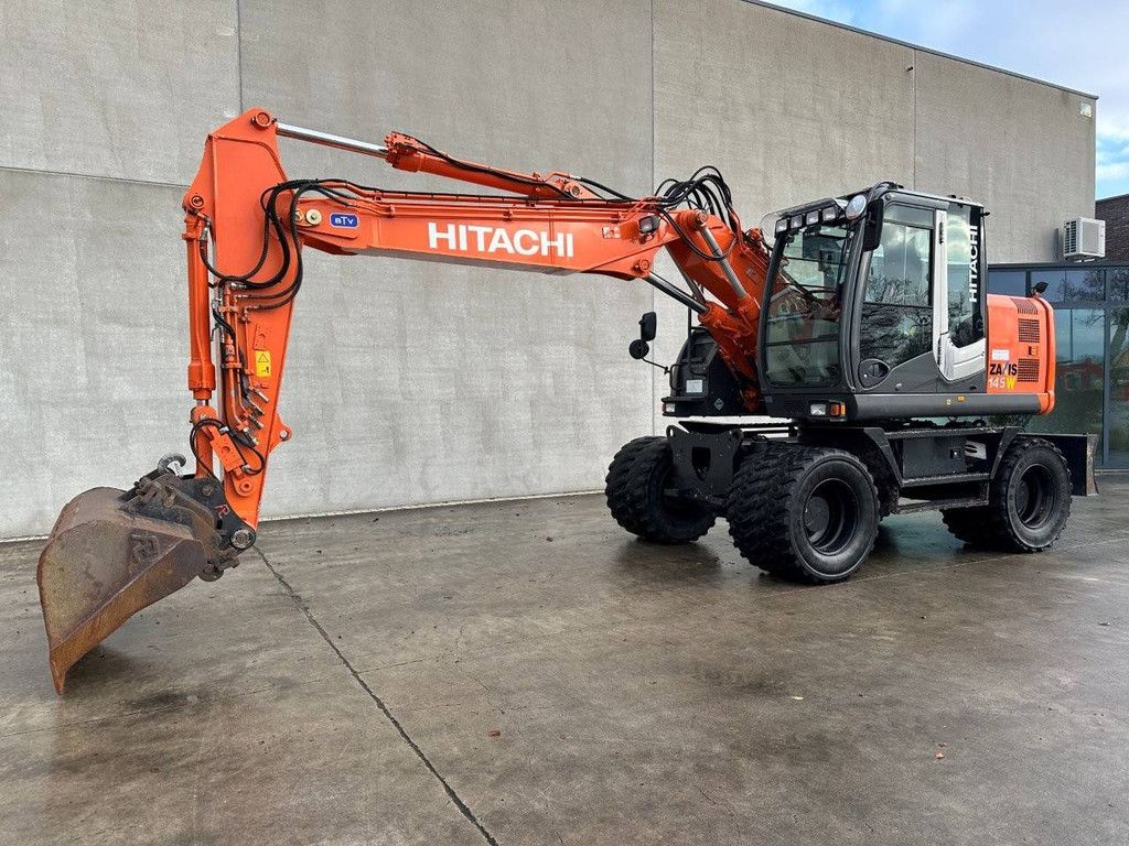 Wielgraafmachine Hitachi ZX145W-3 Diesel 2012