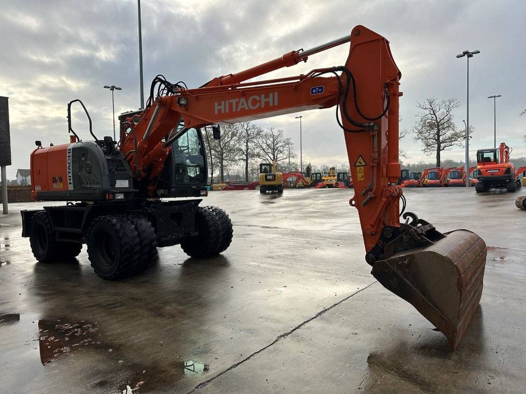 Wielgraafmachine Hitachi ZX145W-3 Diesel 2012