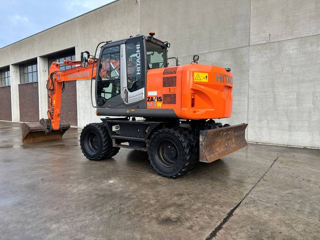 Wielgraafmachine Hitachi ZX145W-3 Diesel 2012