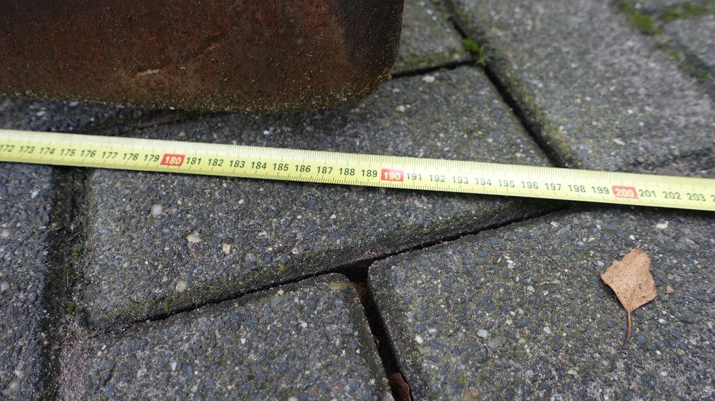 Zandgrijper schaal 100 cm breed