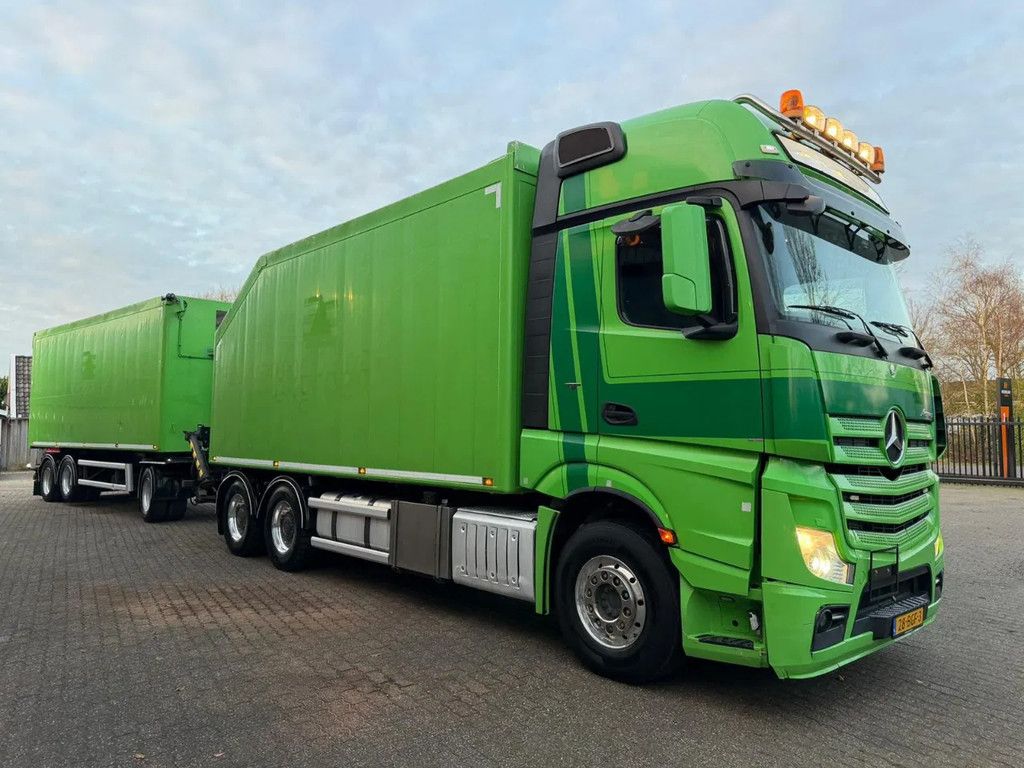 Mercedes-Benz Actros 2948 6X4 Knijpercombinatie Palfinger Epsilon