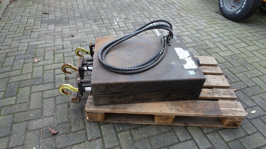 Bakker 3 haken opnameblok 3000 kg Gejo 10