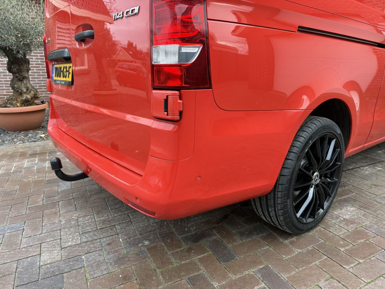 Mercedes Vito 114 cdi XXL trekhaak blikvanger