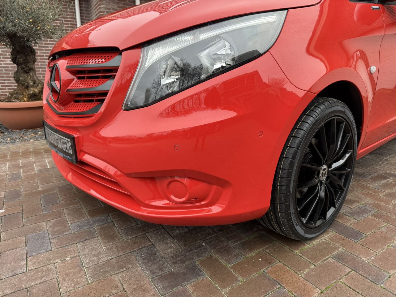 Mercedes Vito 114 cdi XXL trekhaak blikvanger