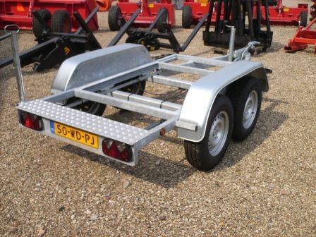 Snelverkeer aanhangers (voor IBC tank) chassis trailer