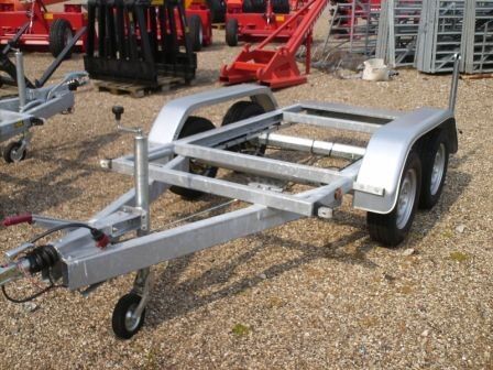 Snelverkeer aanhangers (voor IBC tank) chassis trailer
