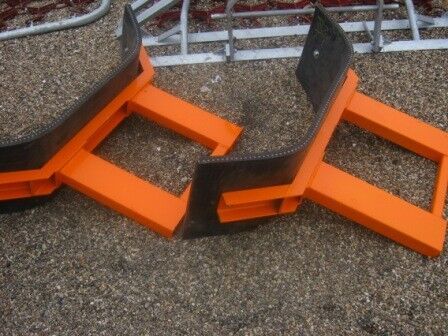 Rubberschuif met lepelinsteek snow plough