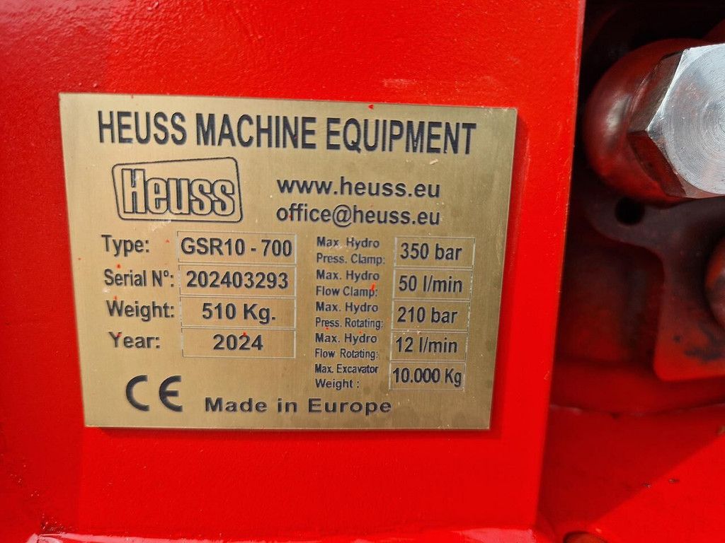 Heuss CW10 GSR10 700