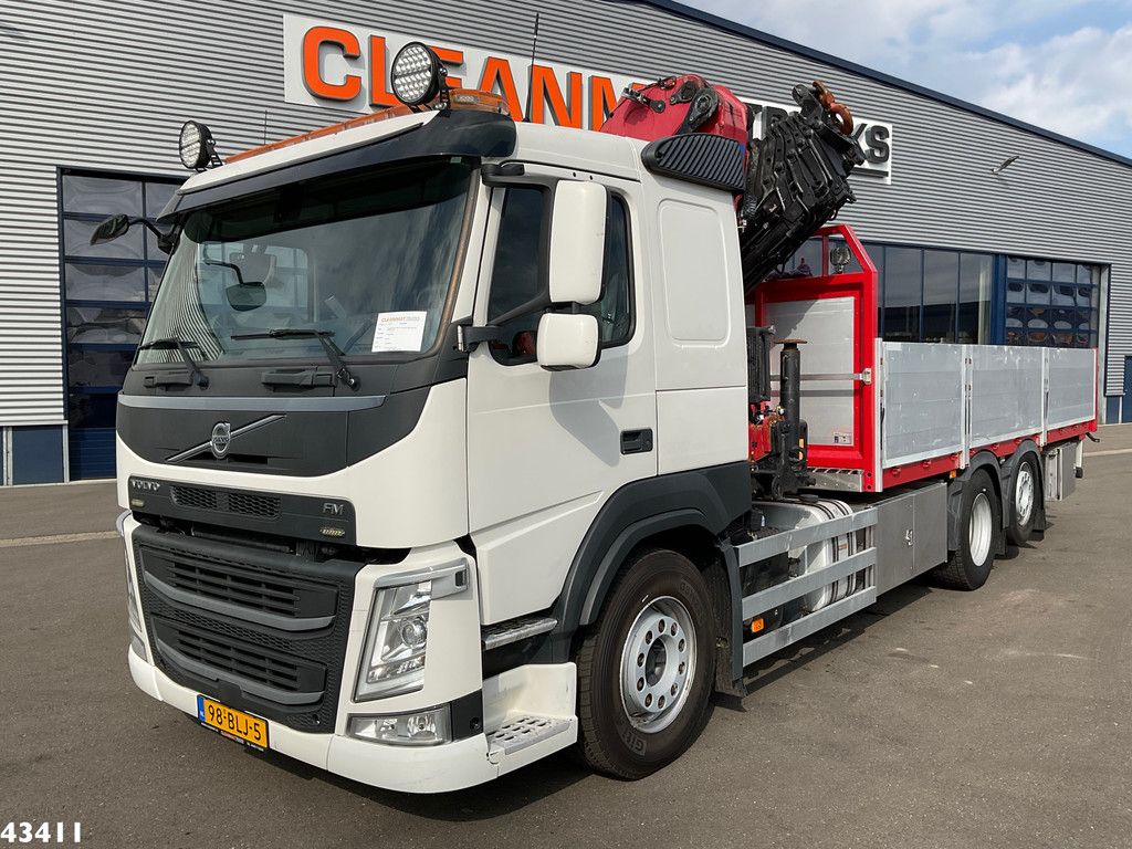 Volvo FM 500 Euro 6 HMF 32 Tonmeter laadkraan Just 166.643 km!