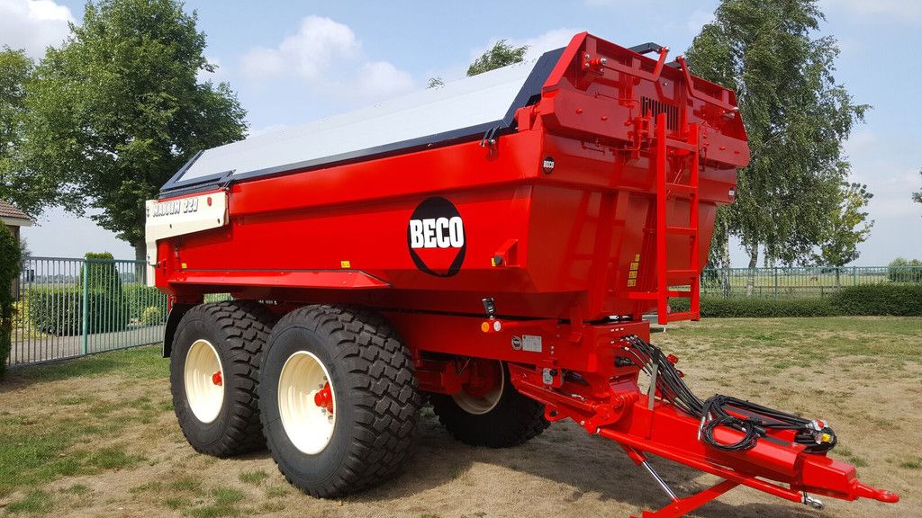 Beco Maxxim 220 dump trailer