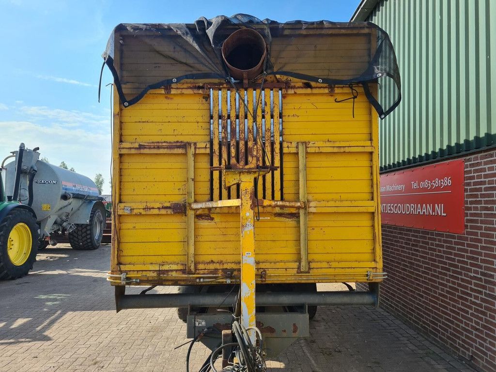 Self-loading wagon