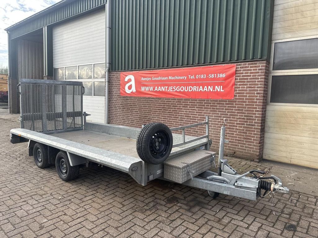 Hapert machinetransporter - Gebruikt equipment trailer