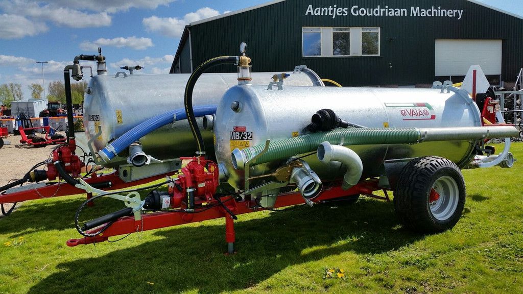 Watertank met haspel