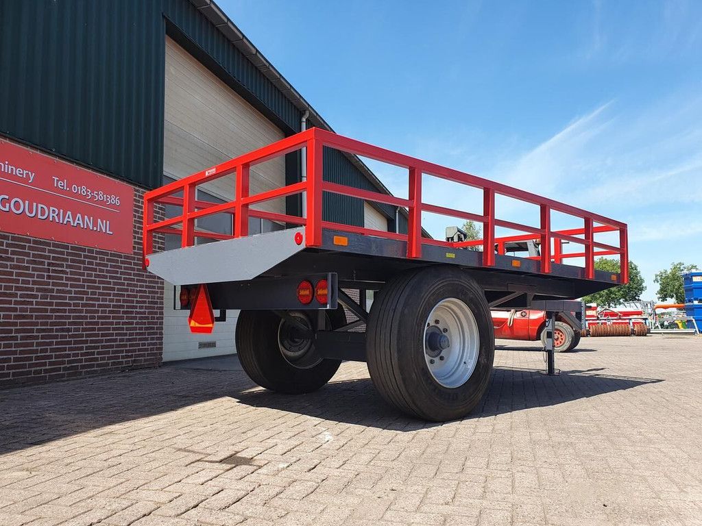 Bakkenwagen flatbed trailer