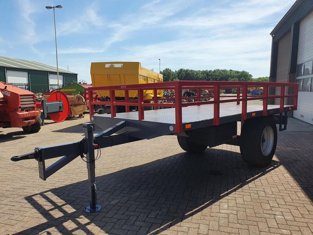 Bakkenwagen flatbed trailer