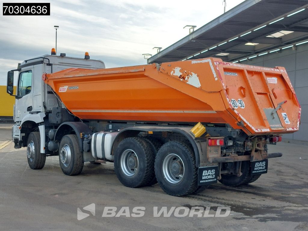 Mercedes Arocs 3246 8X4 15m3 tipper Steelsuspension Big-Axle Automatic Euro 6