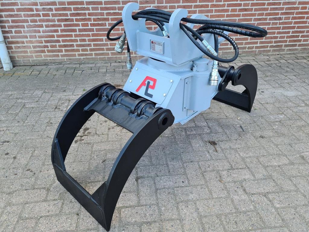 Pladdet houtgrijper grapple