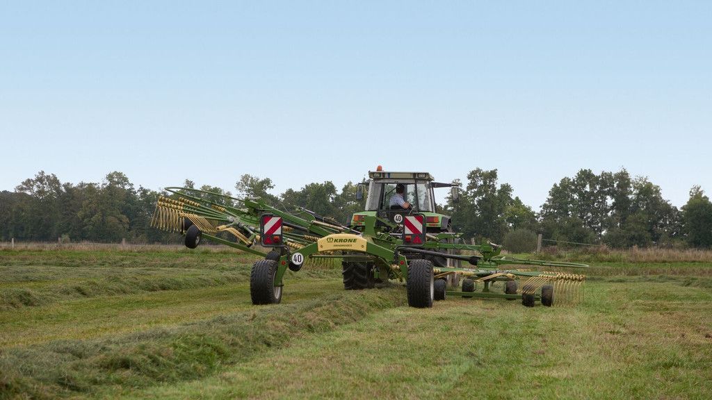 Krone Middenaflegharken met twee elementen
