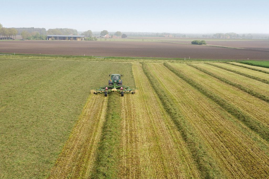 Krone Middenaflegharken met twee elementen