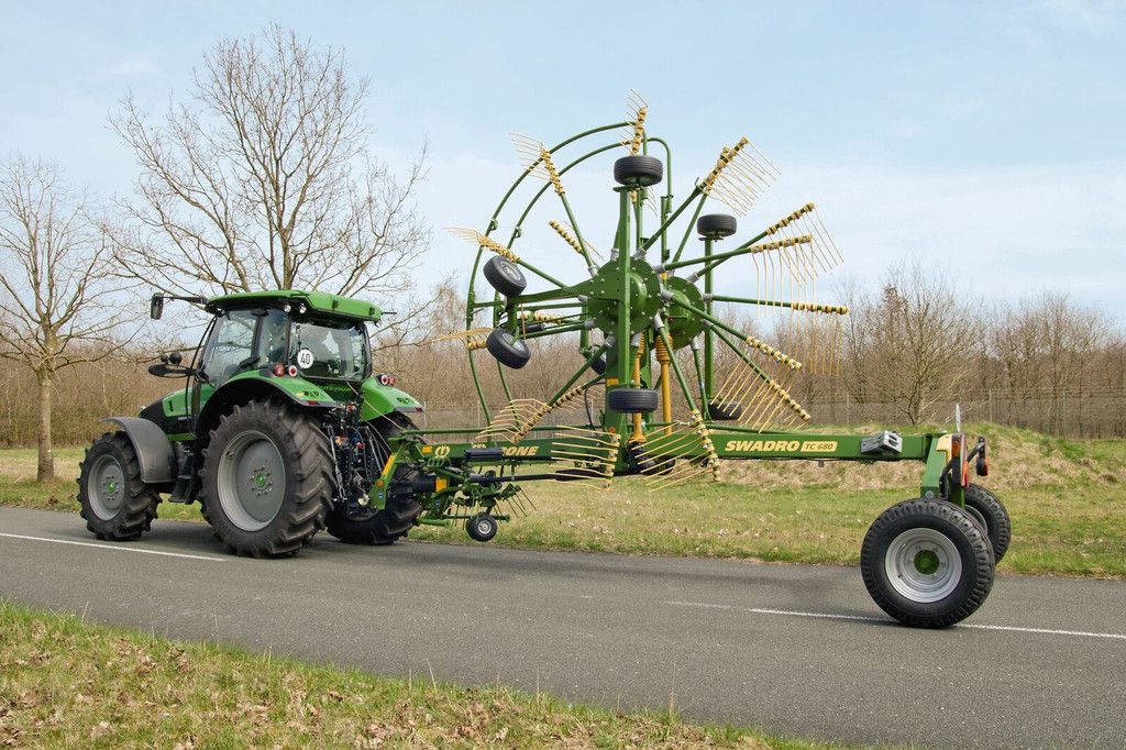 Krone Middenaflegharken met twee elementen