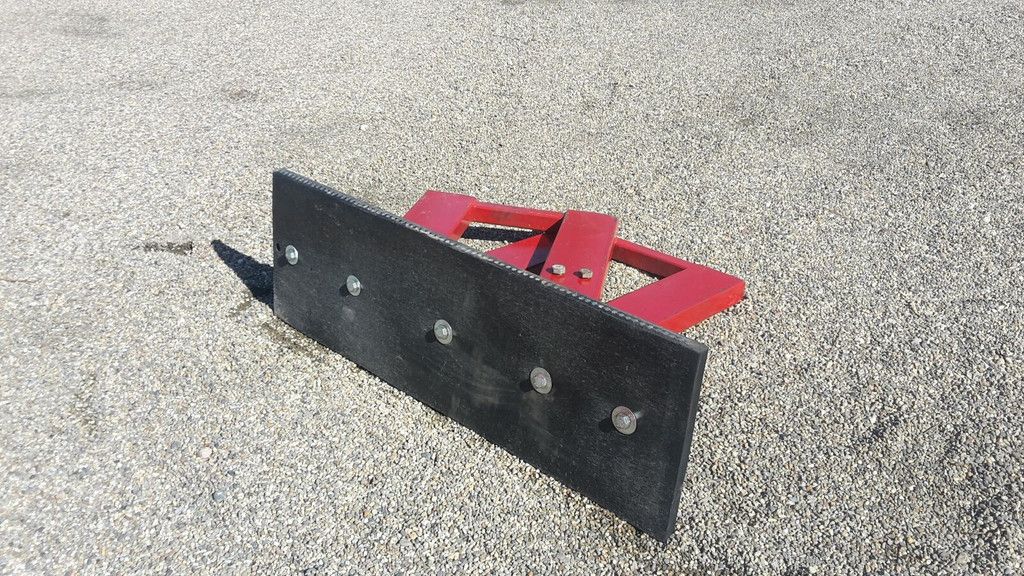 Rubberschuif leveller