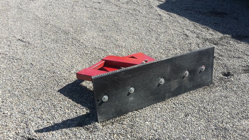 Rubberschuif leveller