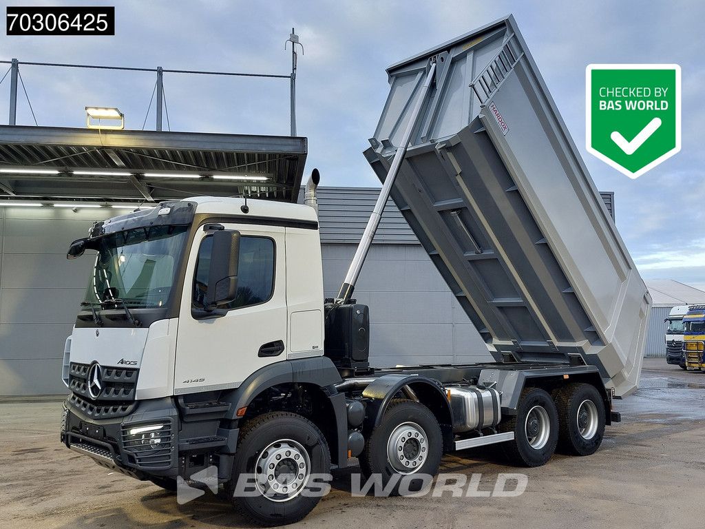 Mercedes Arocs 4145 8X4 NEW! 19m3 Remmel tipper Big-Axle Steelsuspension Automatic Euro 3
