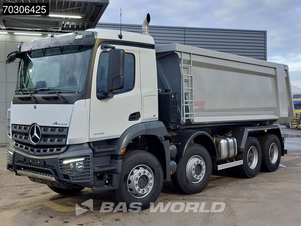 Mercedes Arocs 4145 8X4 NEW! 19m3 Remmel tipper Big-Axle Steelsuspension Automatic Euro 3