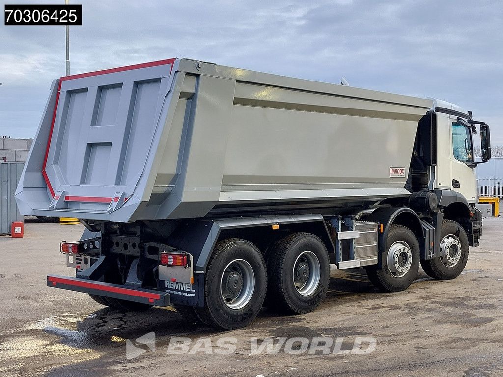 Mercedes Arocs 4145 8X4 NEW! 19m3 Remmel tipper Big-Axle Steelsuspension Automatic Euro 3