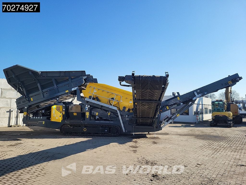 Rubble Master HS5000 M Rubblemaster RM HS5000M Zeefinstallatie