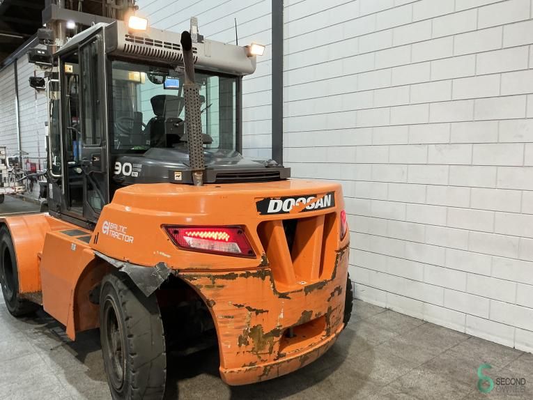 Gabelstapler Diesel Doosan D90S-7 2018 Gabelspreizer