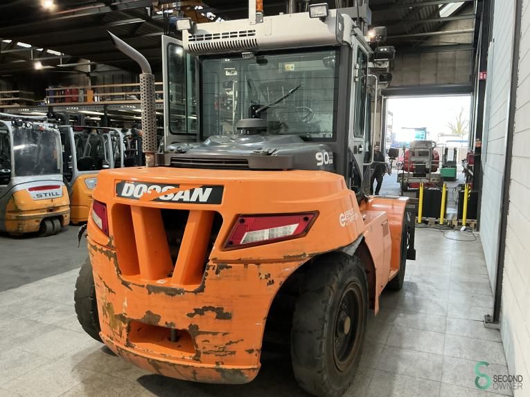 Gabelstapler Diesel Doosan D90S-7 2018 Gabelspreizer