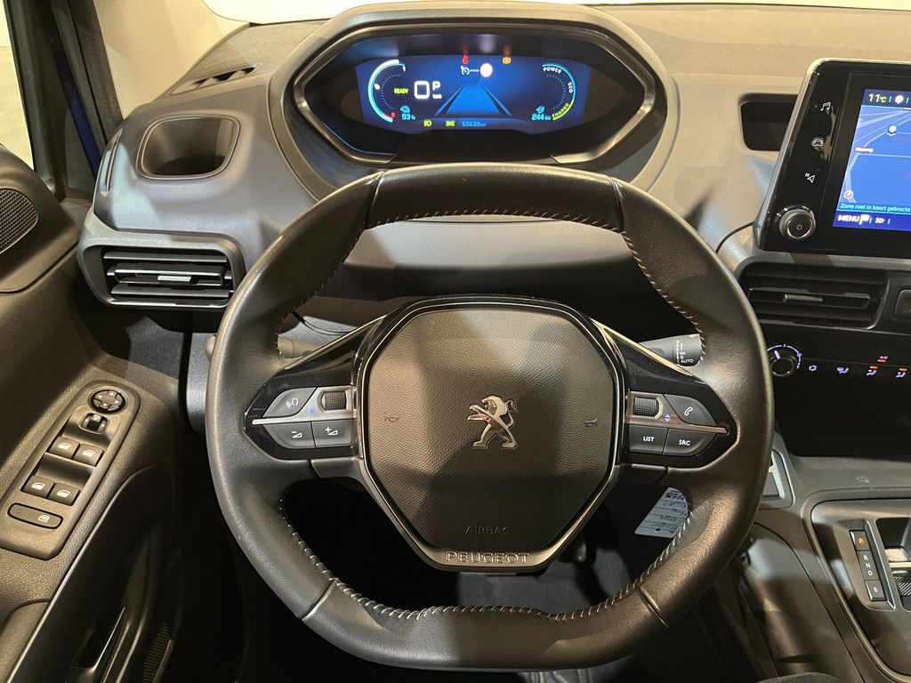 Peugeot e-Rifter EV Allure 7 Persoons 50 kWh 136 PK / 2x Schuifdeur / Airco / Cruise Control / Camera / CarPlay / Navigatie / 55.600 KM !!
