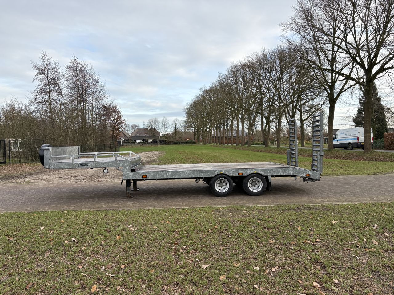Be oplegger semi dieplader 8 ton Veldhuizen