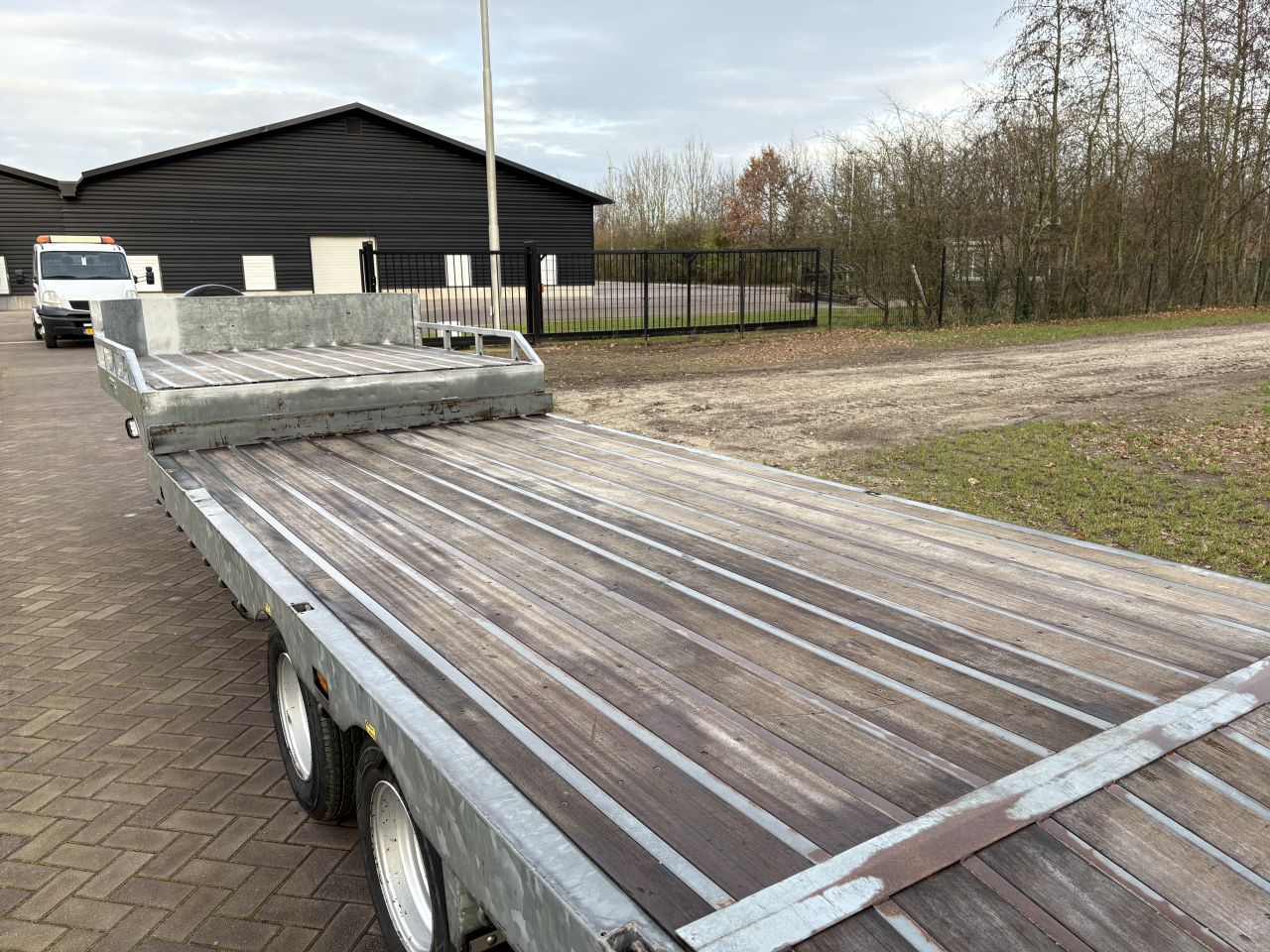 Be oplegger semi dieplader 8 ton Veldhuizen