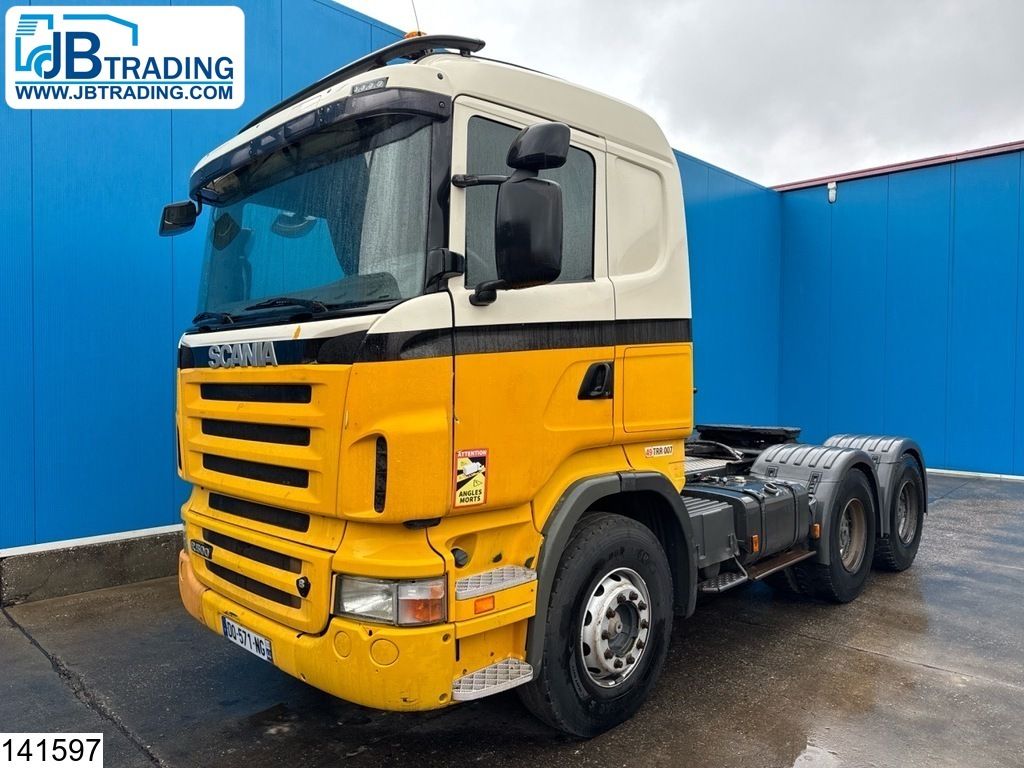 Scania R 500 6x4, V8, Retarder, Hydraulics, Steel suspension