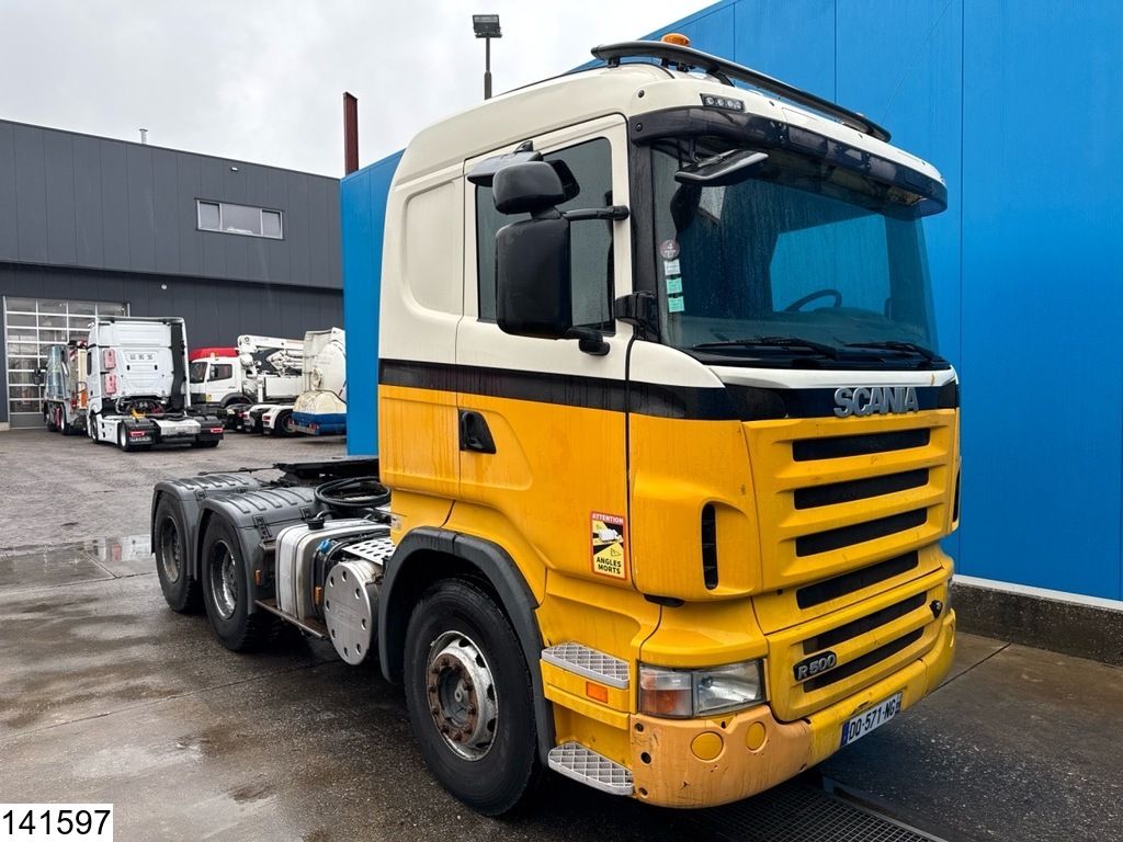 Scania R 500 6x4, V8, Retarder, Hydraulics, Steel suspension