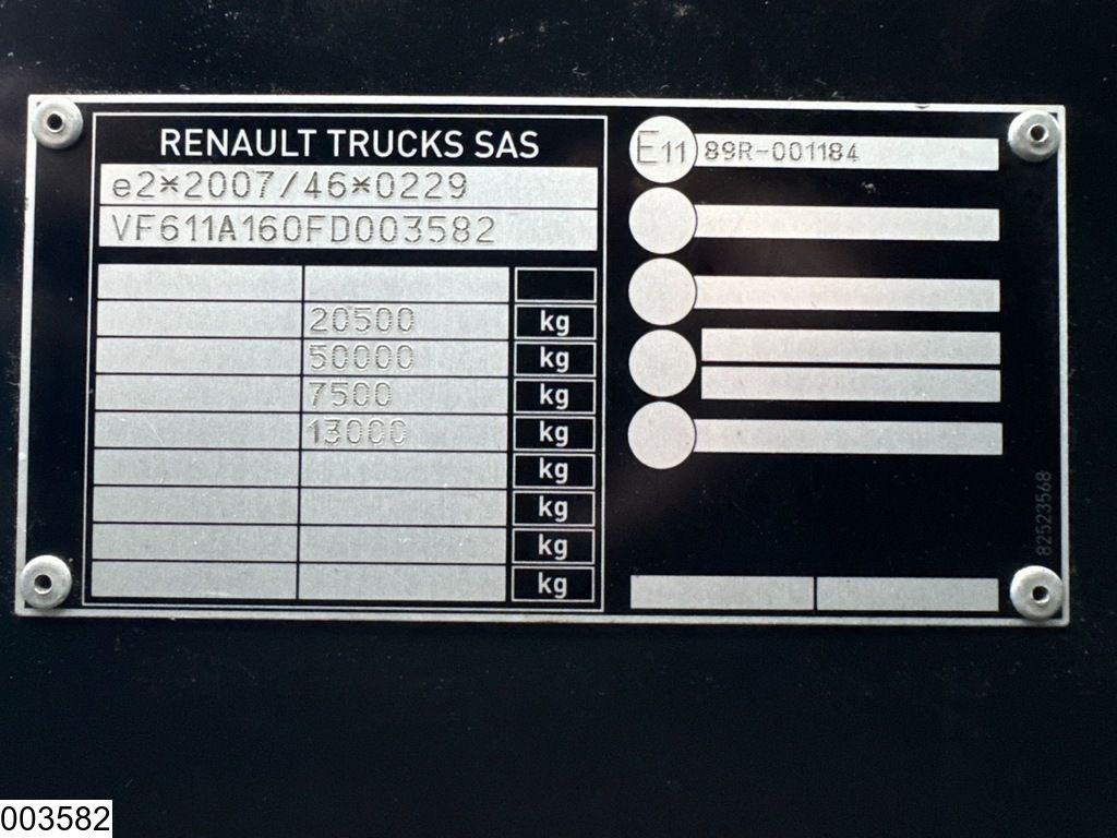 Renault T 380 EURO 6, Retarder