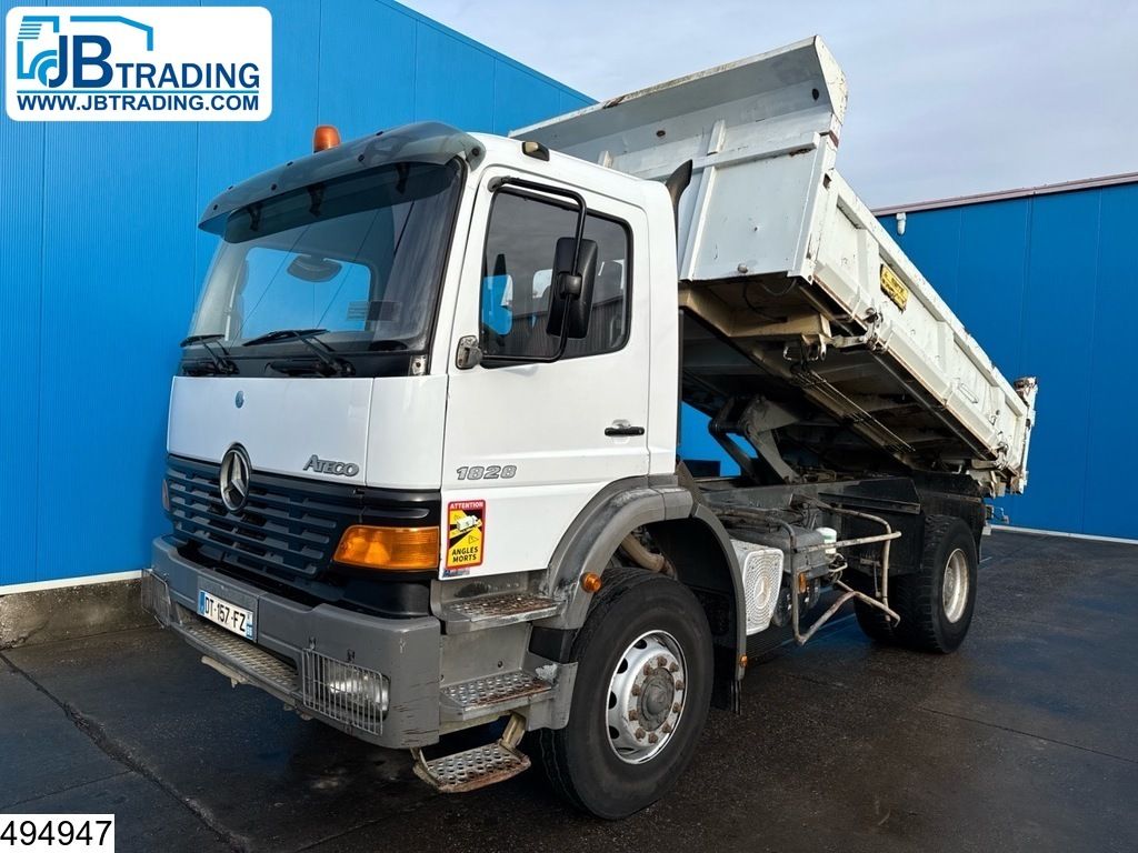 Mercedes Atego 1828 Marrel, Manual transmission, Steel suspension