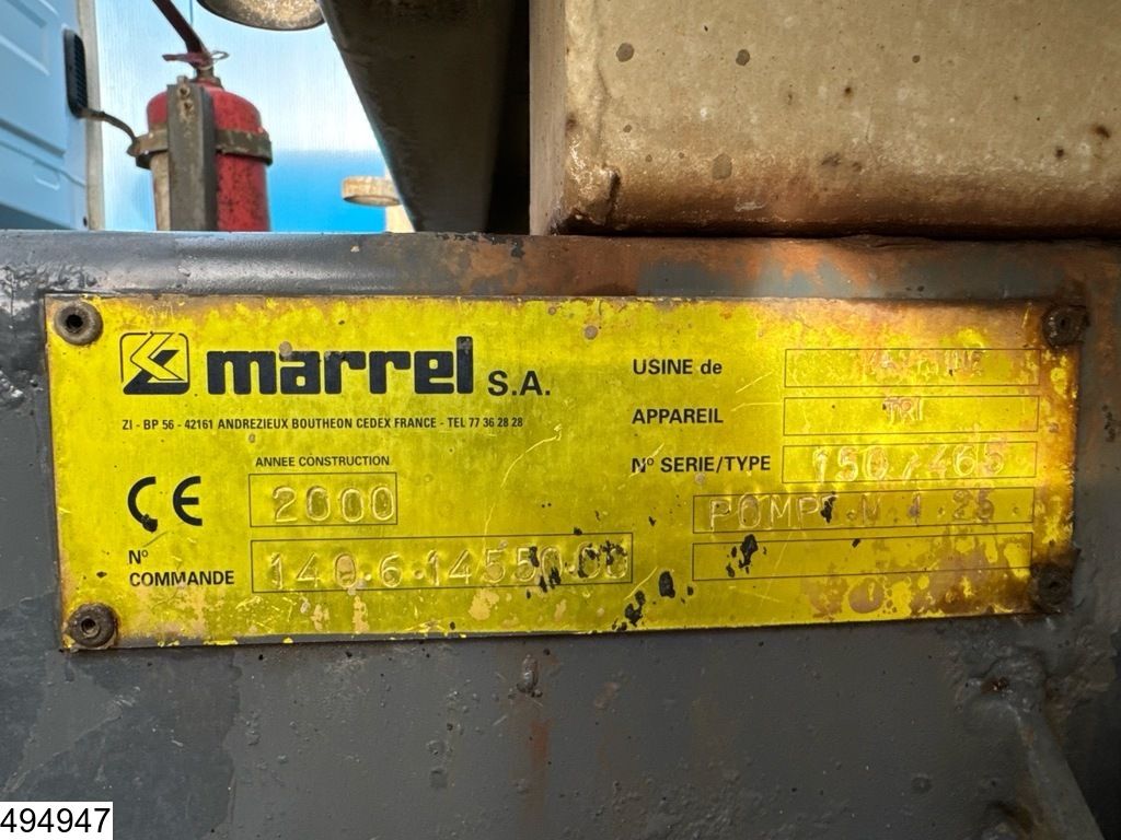 Mercedes Atego 1828 Marrel, Manual transmission, Steel suspension