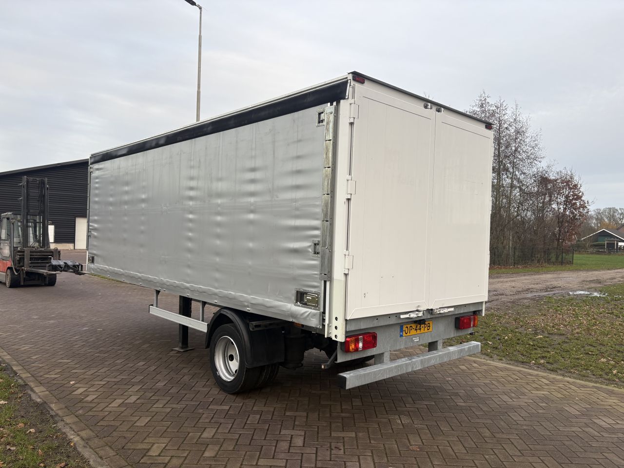 Be Oplegger 8 Ton snel sluit schuifzeilen kuiper